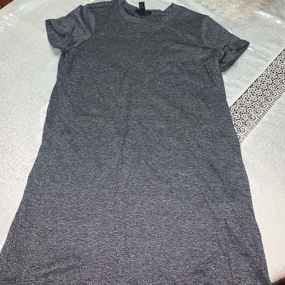 Grey T-Shirt Dress